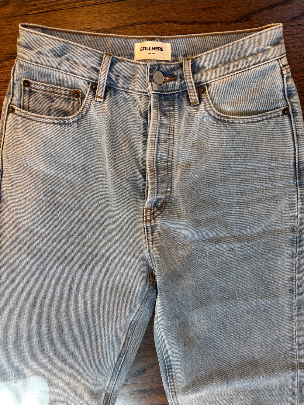 Still Here Childhood Jean in Vintage Blue size 25 - Picture 6 of 8
